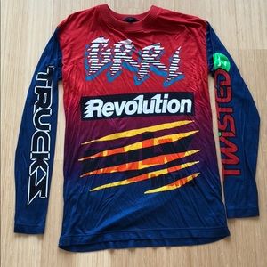 Marc by Marc Jacobs long sleeve racer shirt